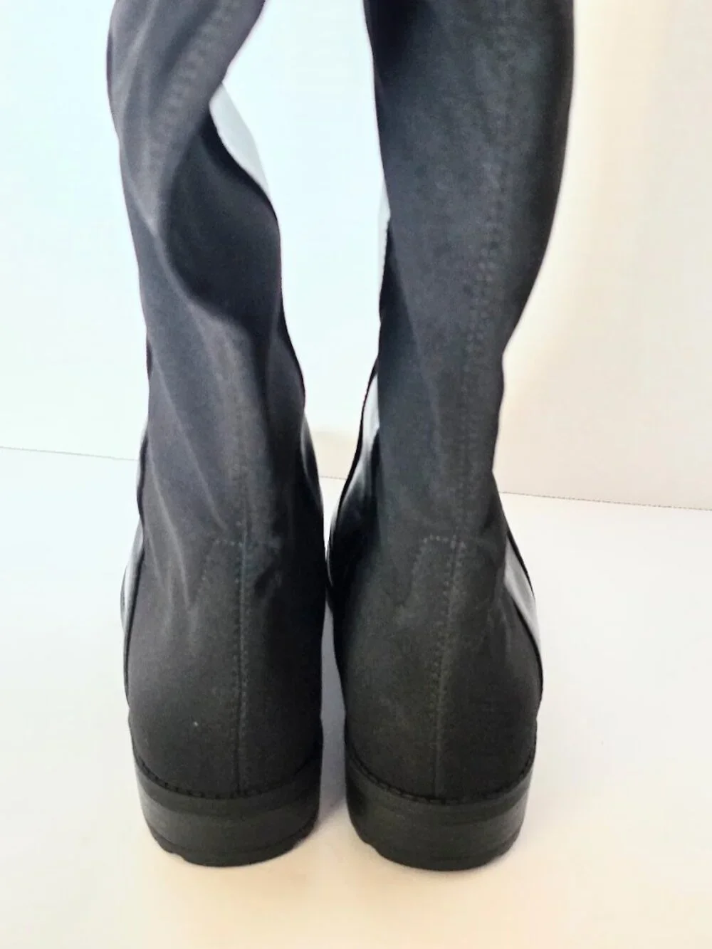 Liz Claiborne Uncollean-J Black Tall Knee High Boots NIB